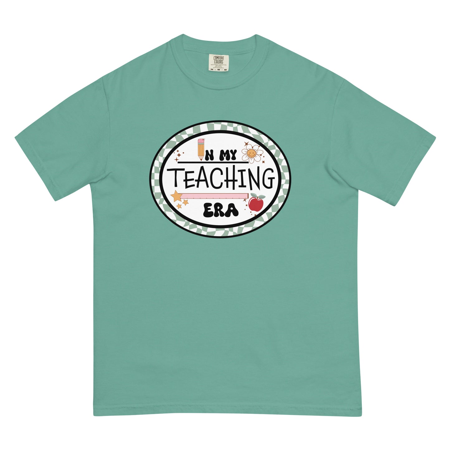 In My Teaching Era Unisex garment-dyed heavyweight t-shirt