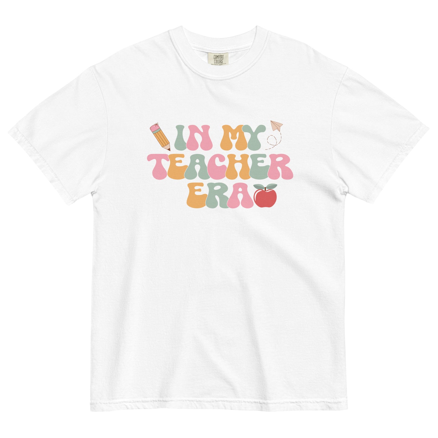 In My Teacher Era Unisex garment-dyed heavyweight t-shirt