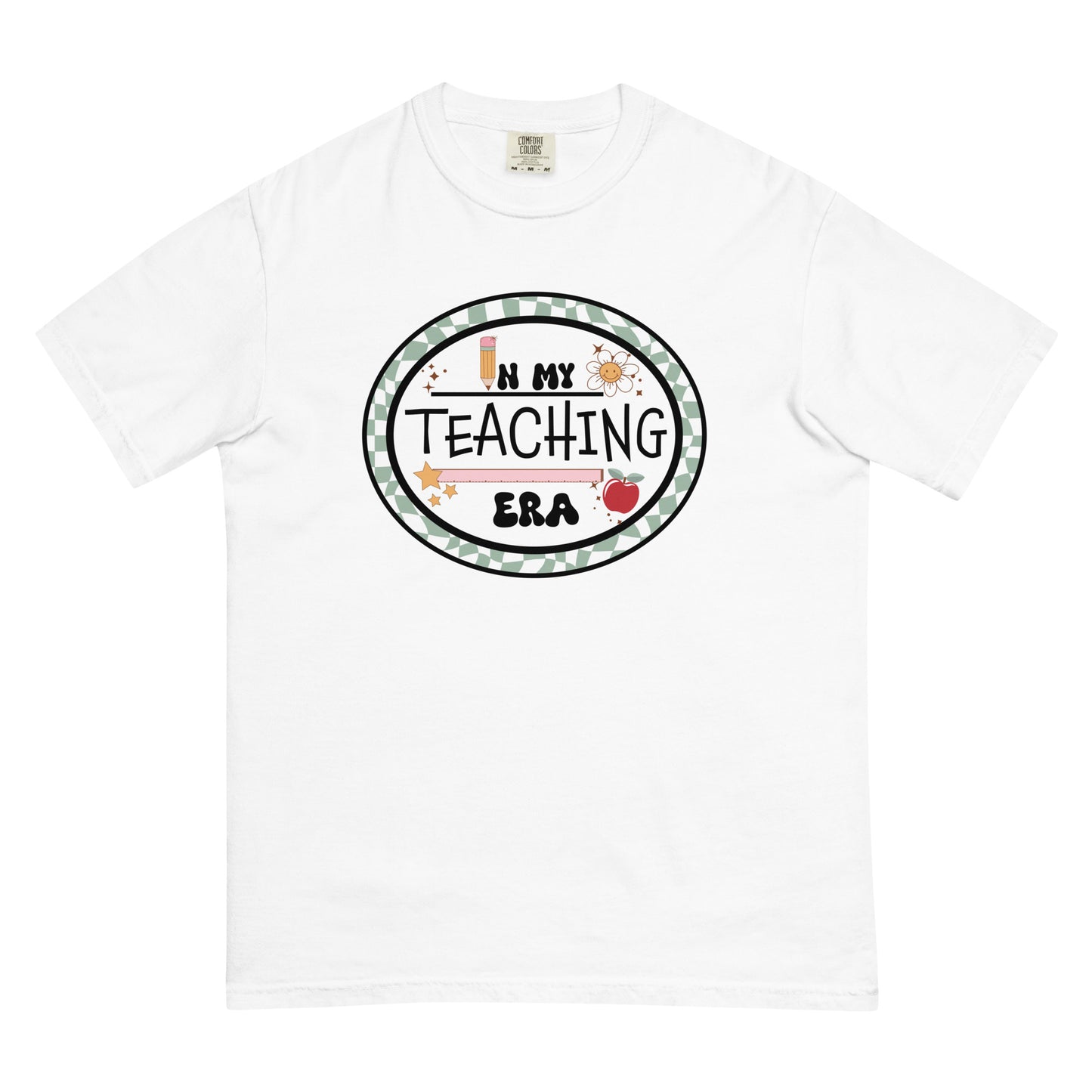 In My Teaching Era Unisex garment-dyed heavyweight t-shirt