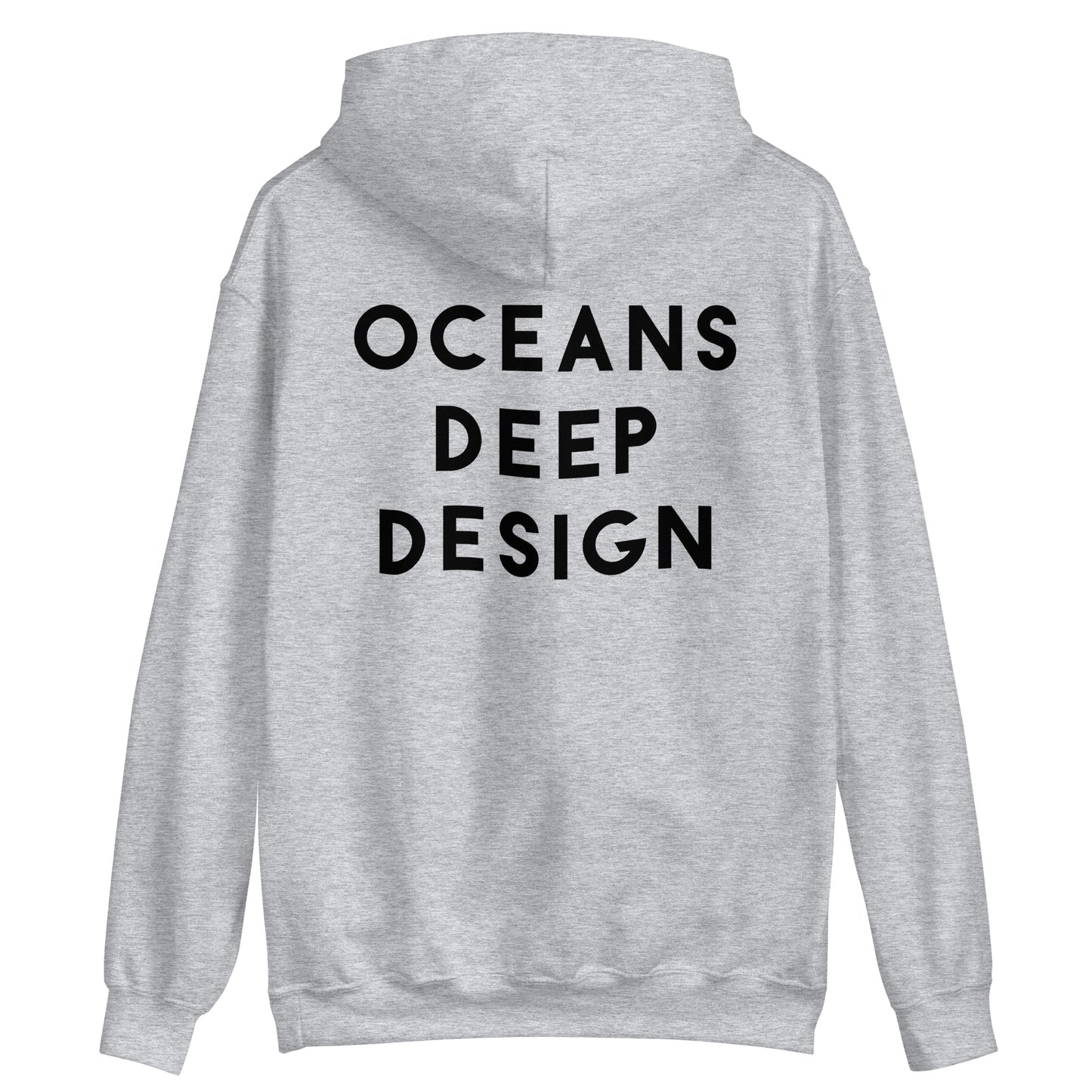 Oceans Deep Design Unisex Hoodie