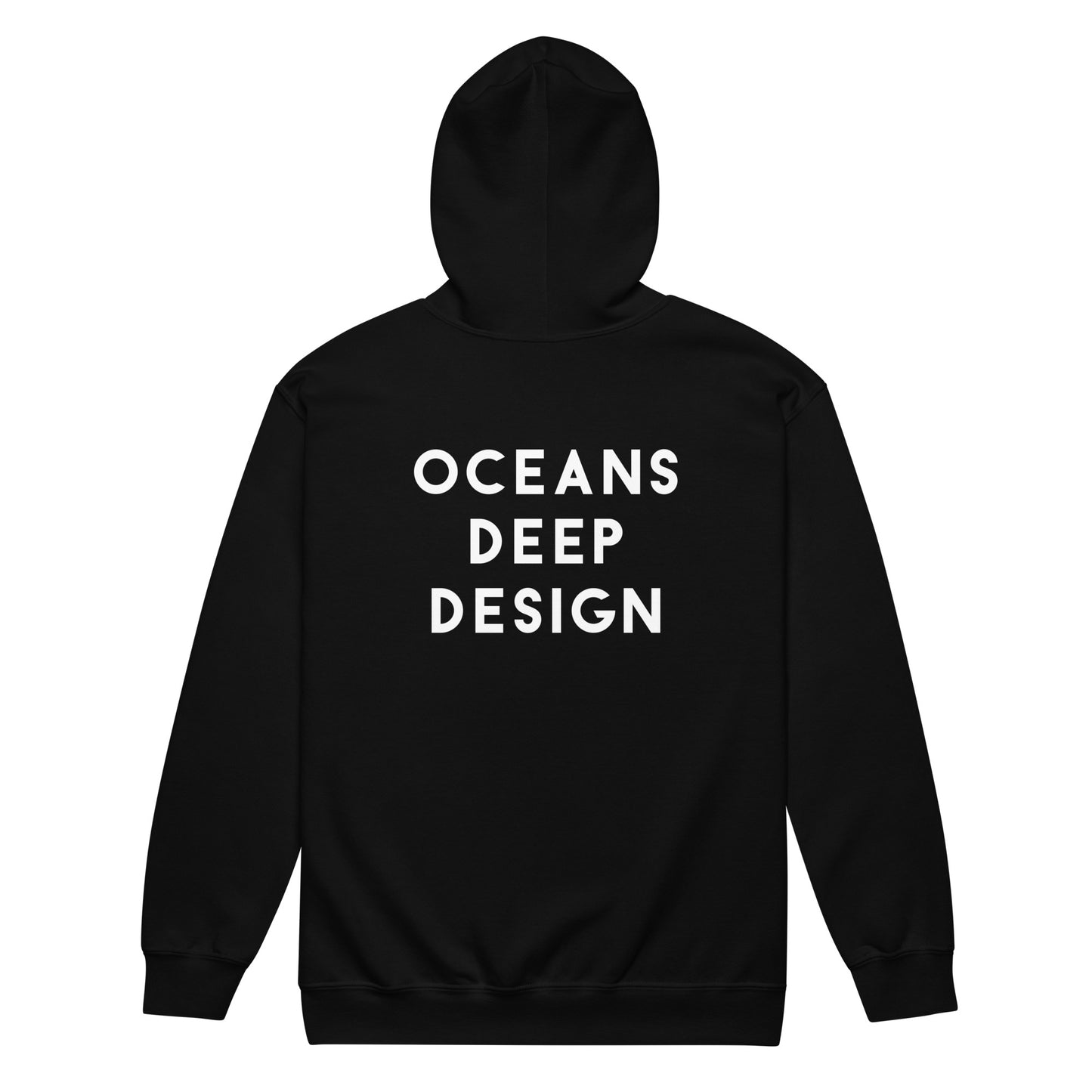 Oceans Deep Design Unisex heavy blend zip hoodie