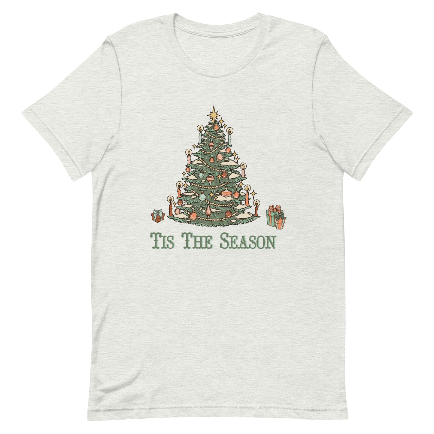 Tis the Season Christmas Tree Unisex t-shirt