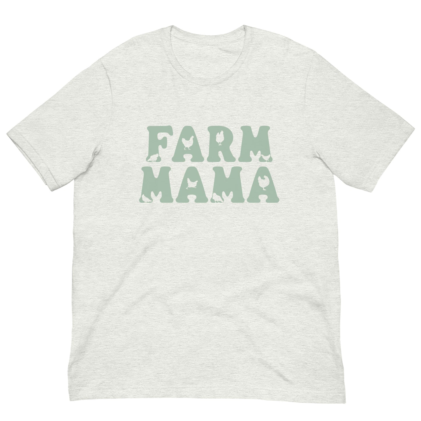 Farm Mama Chicken Cut-out Unisex t-shirt