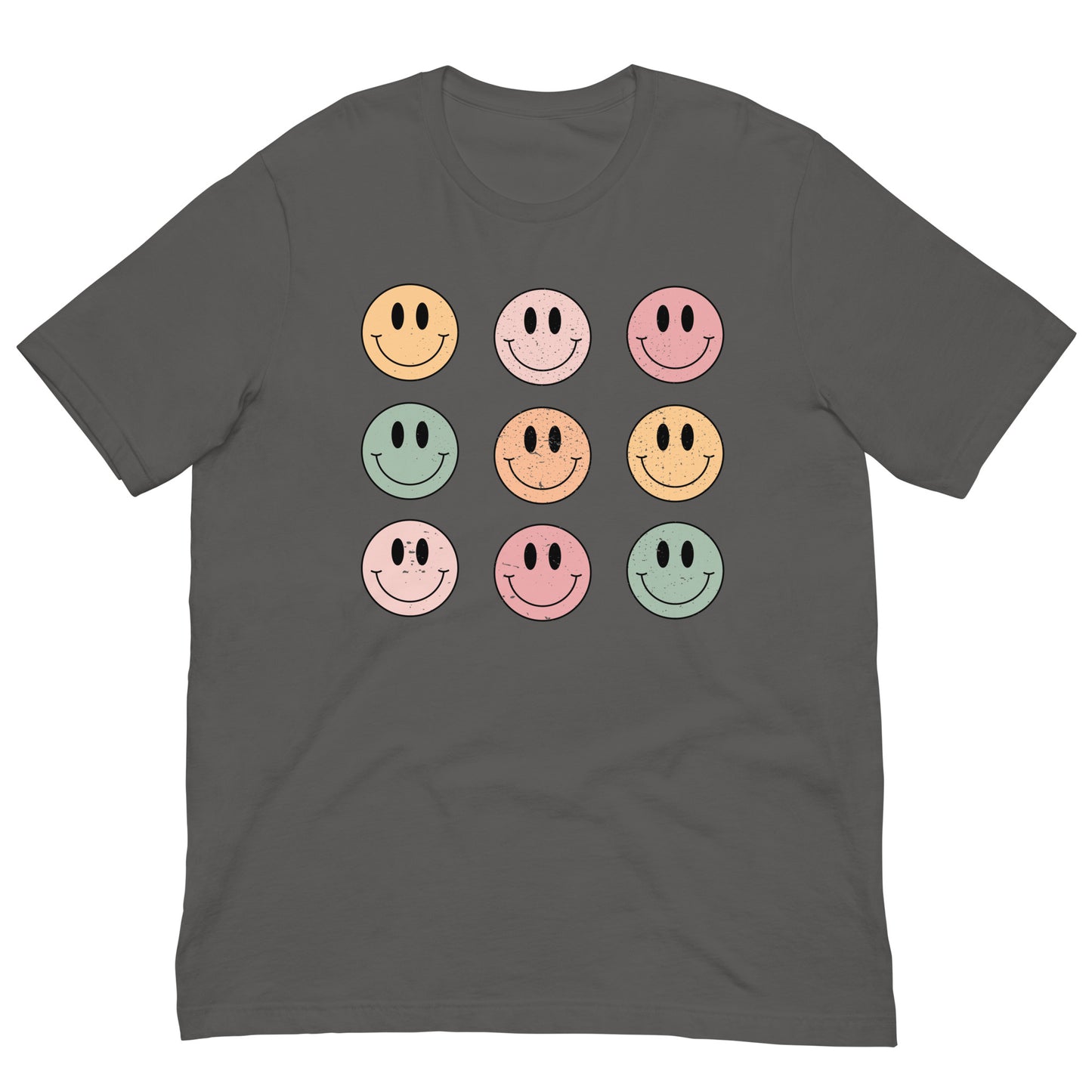 Smiley Face Pattern Unisex t-shirt