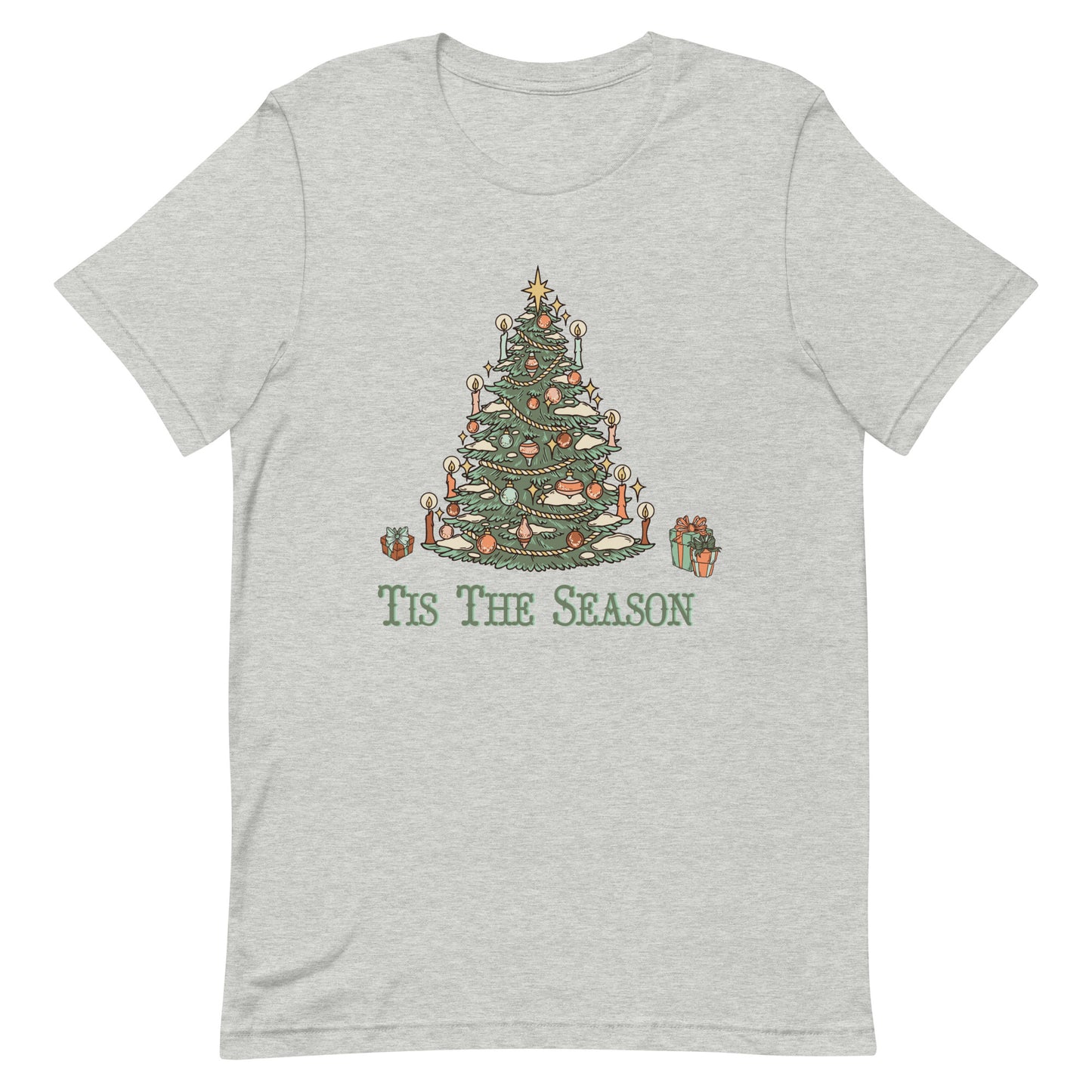 Tis the Season Christmas Tree Unisex t-shirt