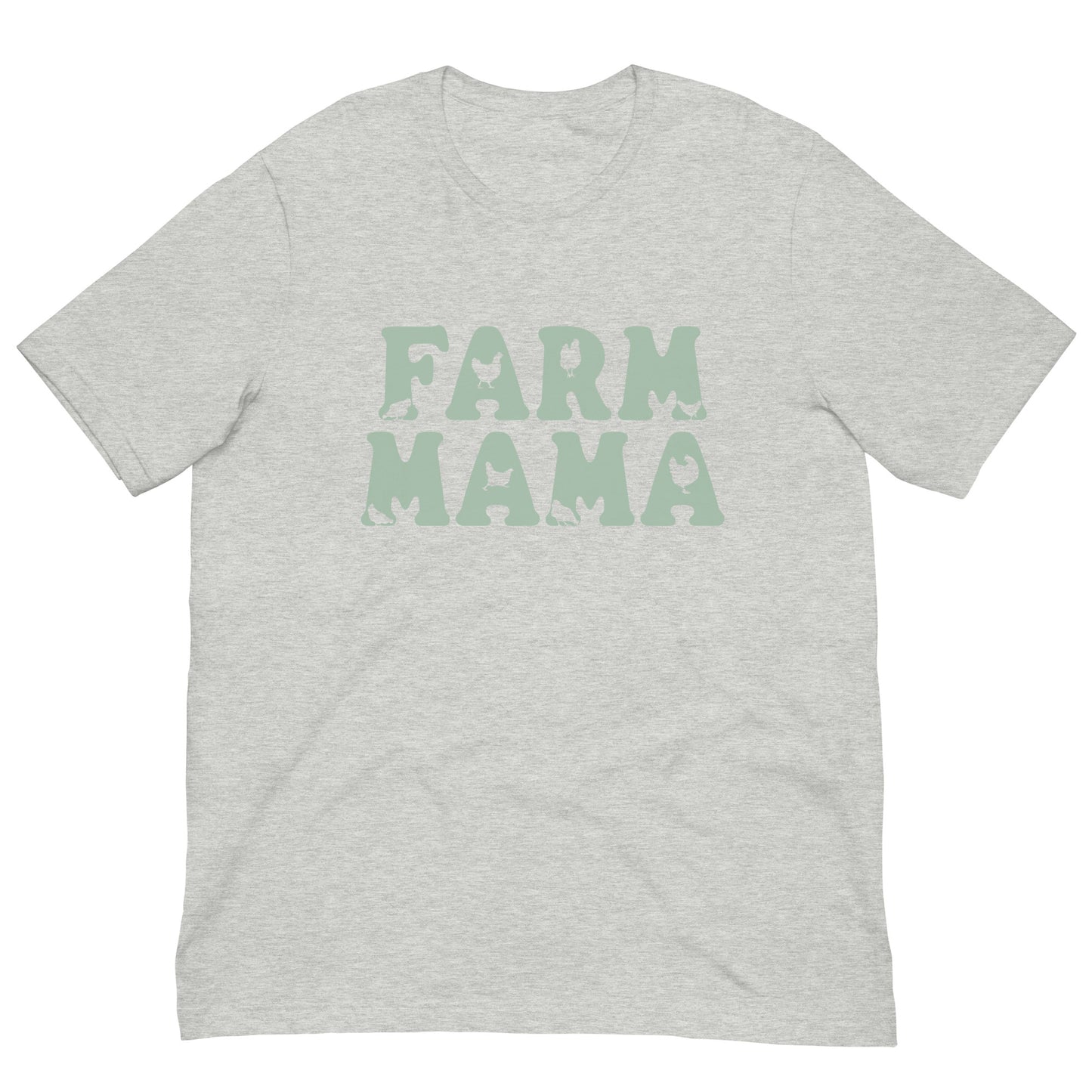 Farm Mama Chicken Cut-out Unisex t-shirt