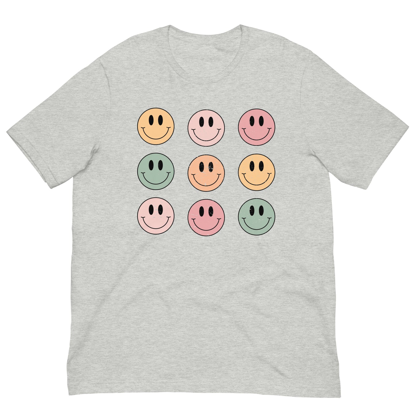 Smiley Face Pattern Unisex t-shirt