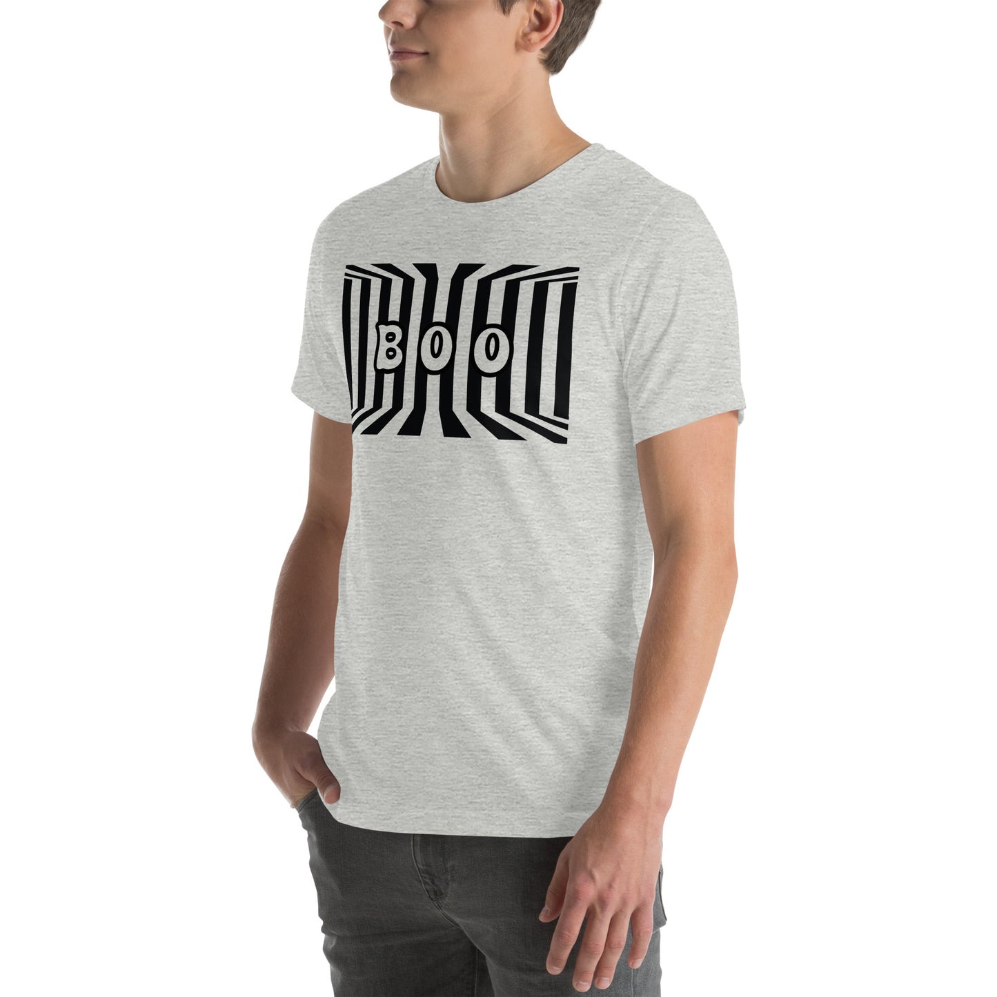 Optical Illusion Boo Unisex t-shirt