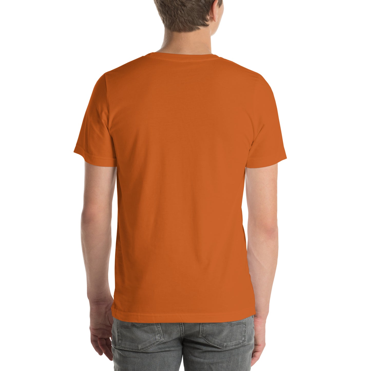 Quilt Block Pumpkin Unisex t-shirt