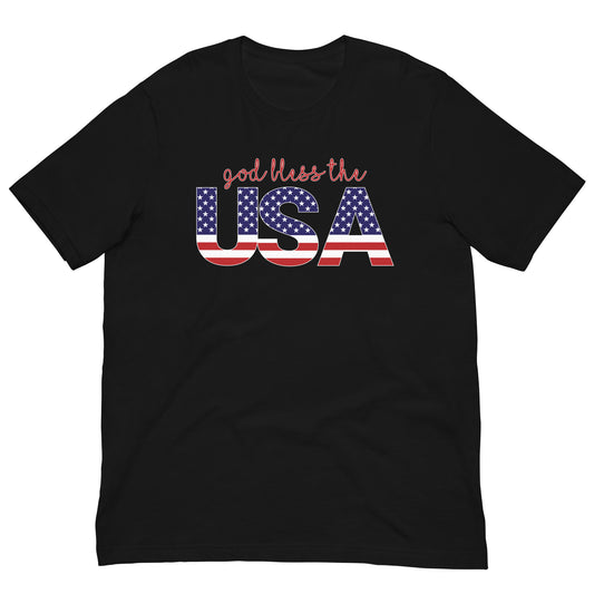 God Bless the USA Unisex t-shirt