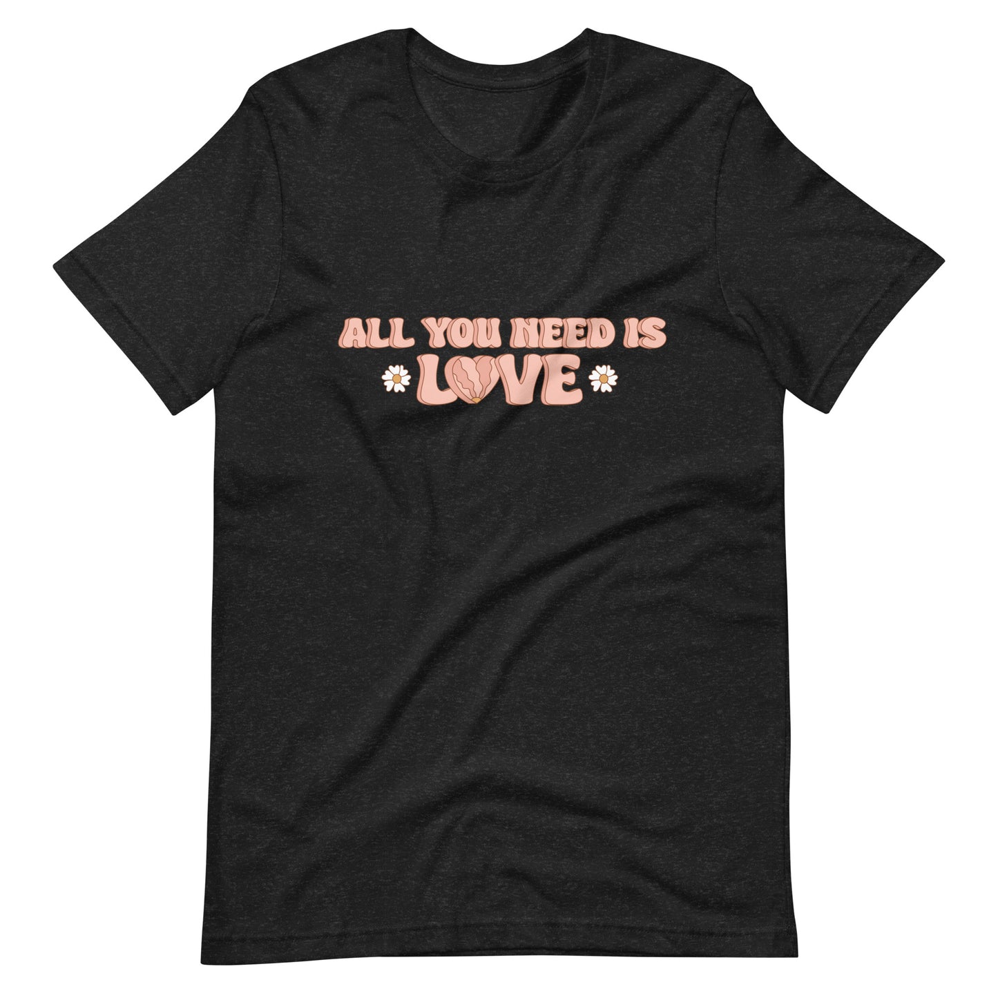 All You Need Is Love Retro Unisex t-shirt