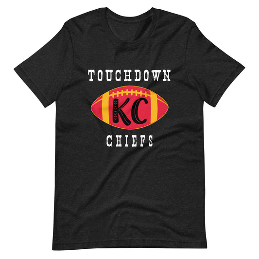 Touchdown Chiefs KC Unisex t-shirt