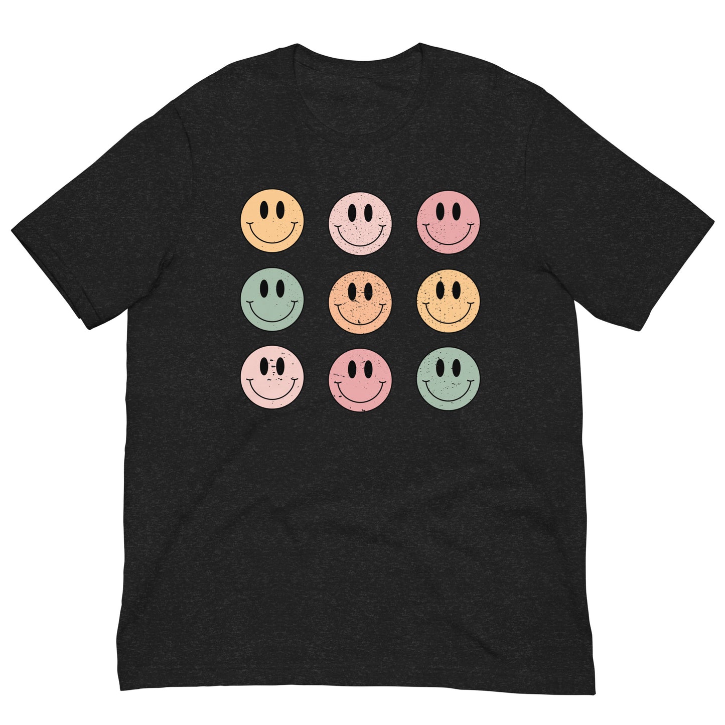 Smiley Face Pattern Unisex t-shirt