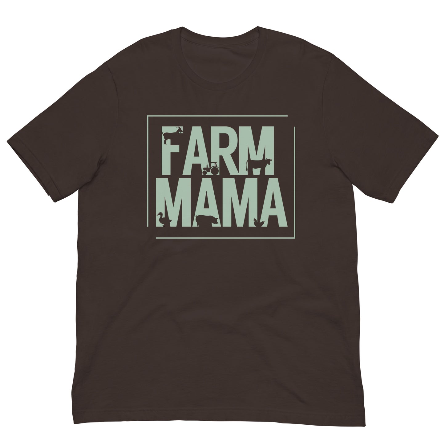 Farm Mama Animal Cut-out Unisex t-shirt