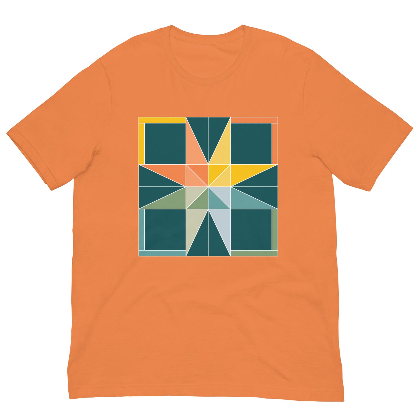 Quilt Block Unisex t-shirt