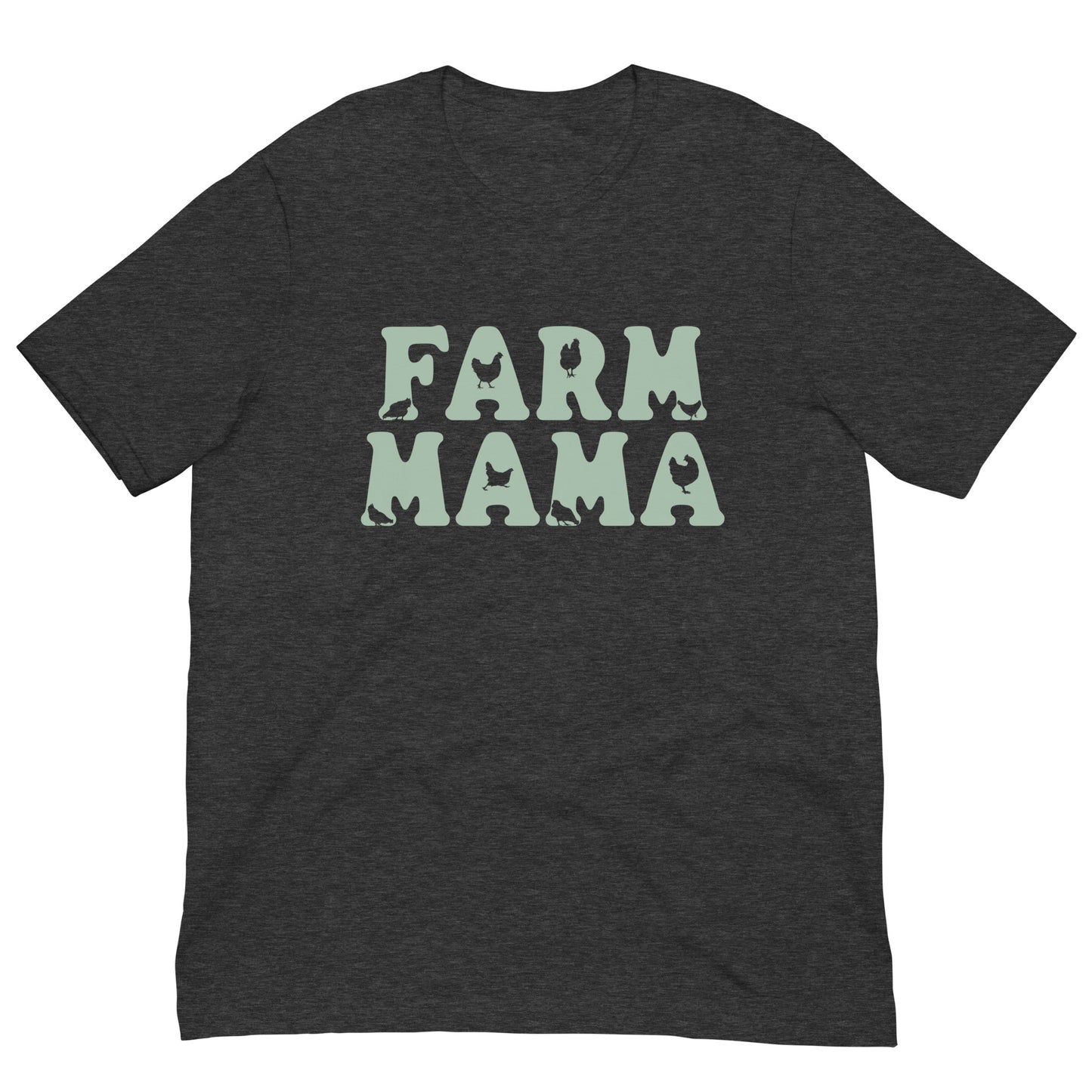 Farm Mama Chicken Cut-out Unisex t-shirt