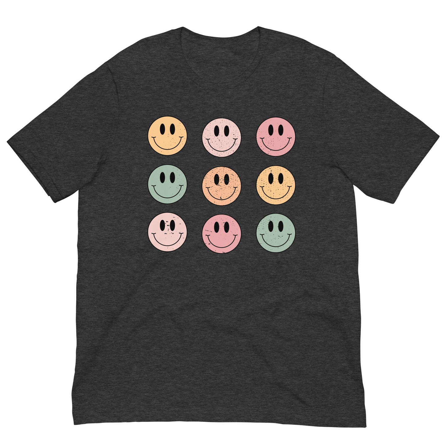 Smiley Face Pattern Unisex t-shirt