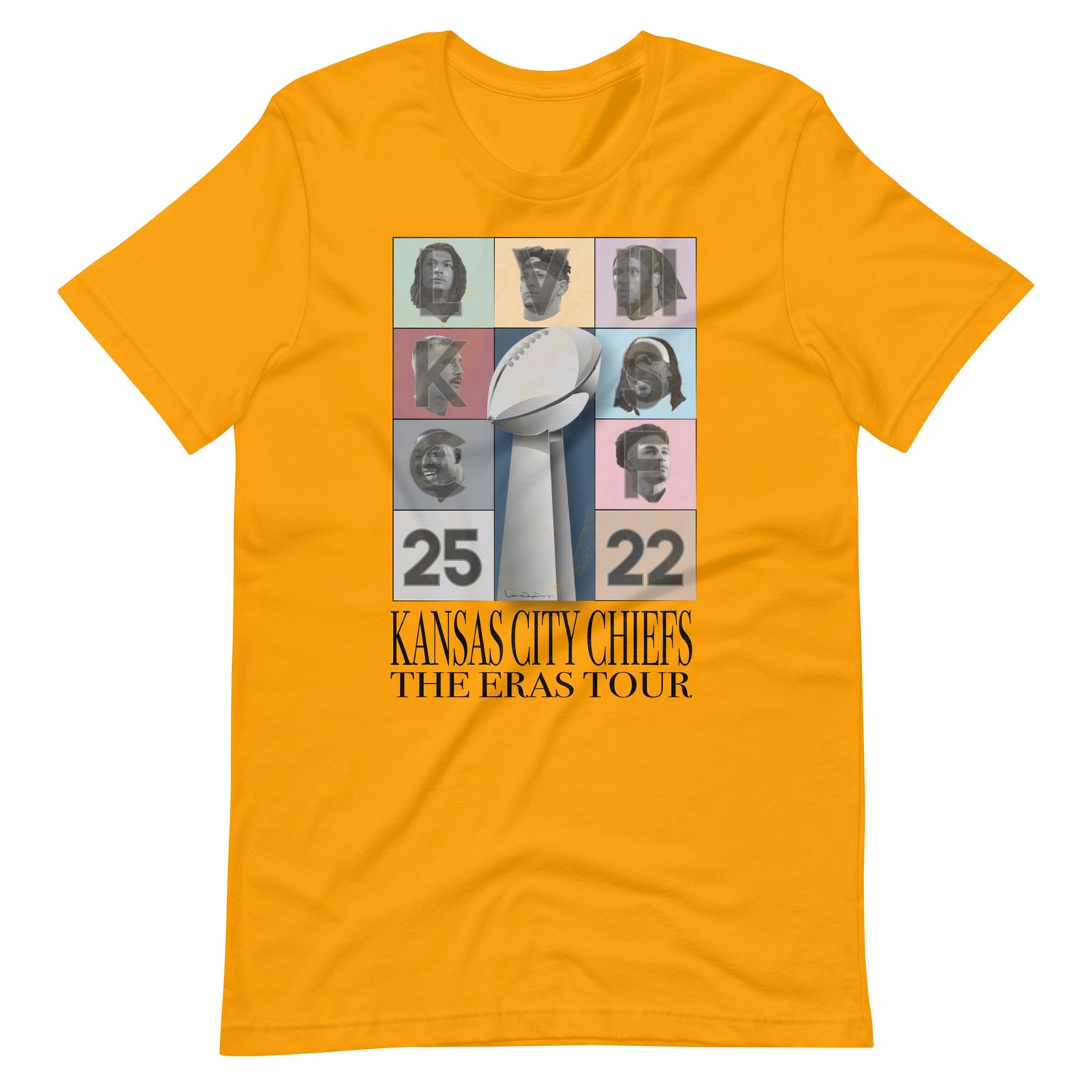 Super Bowl Eras Tour Lombardi Trophy Unisex t-shirt