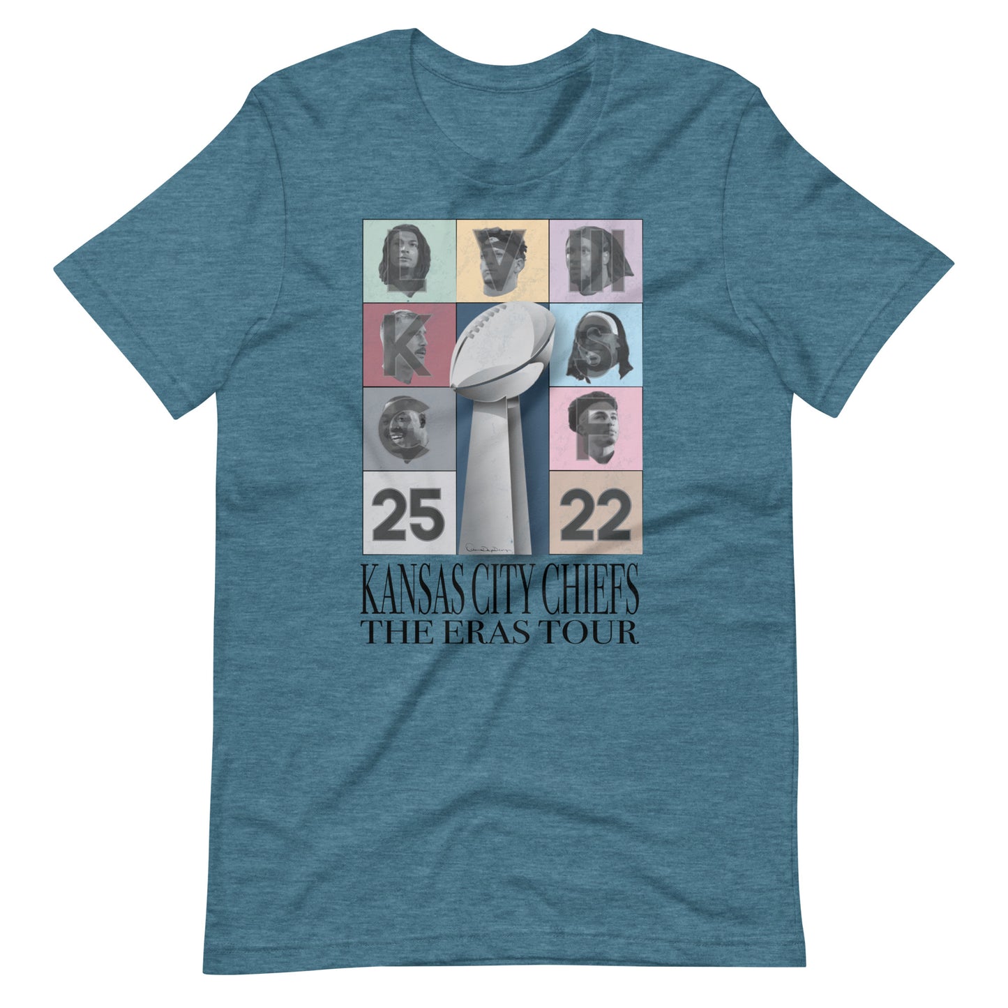 Super Bowl Eras Tour Lombardi Trophy Unisex t-shirt