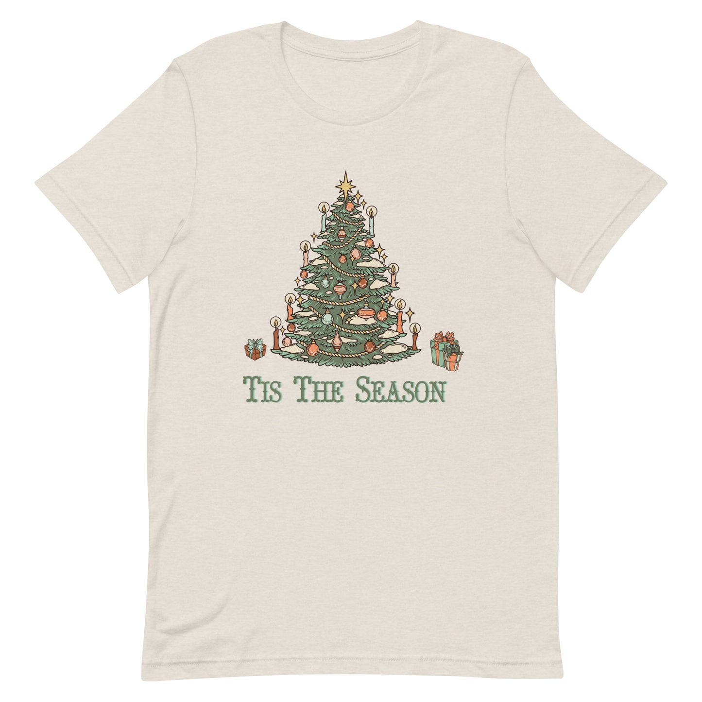 Tis the Season Christmas Tree Unisex t-shirt