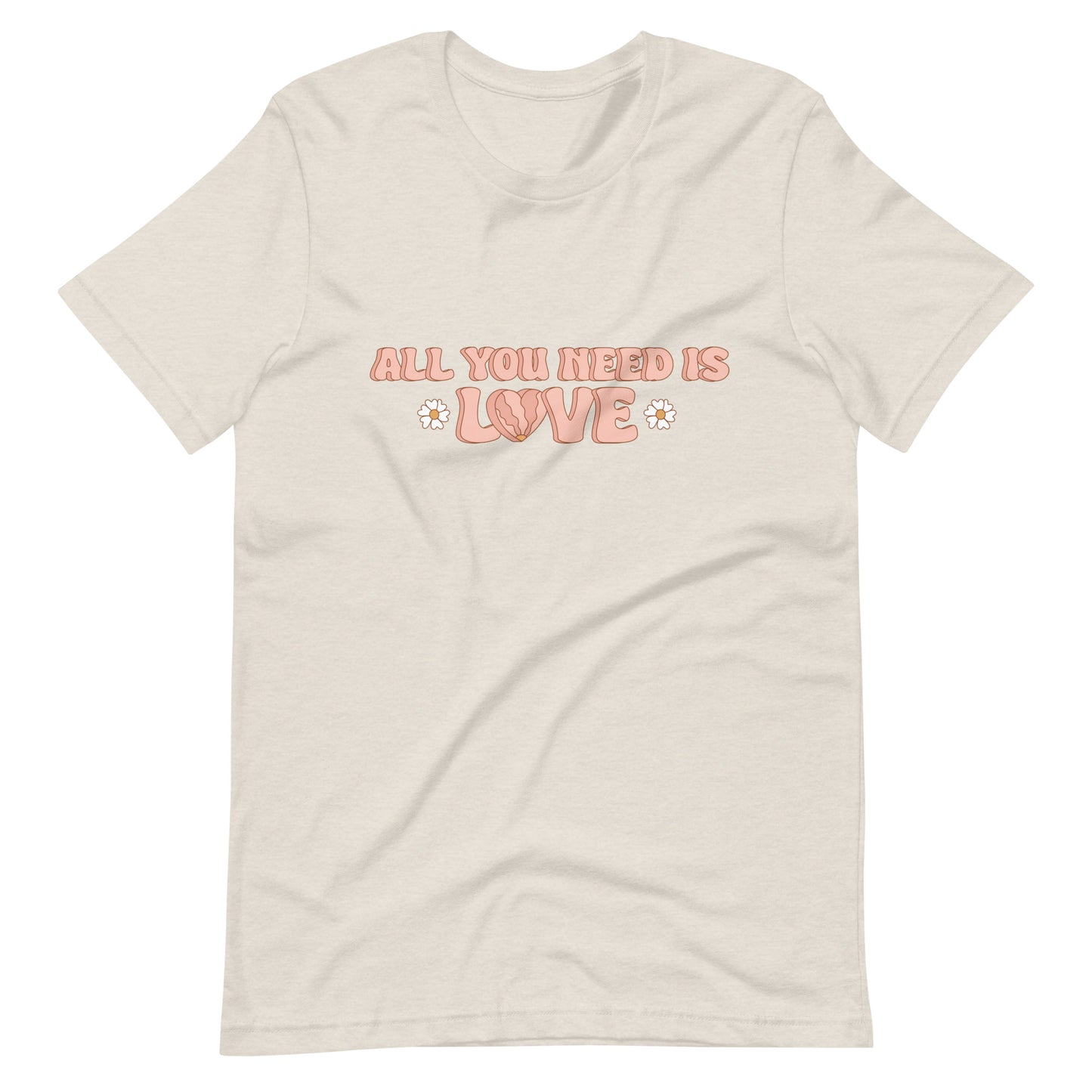 All You Need Is Love Retro Unisex t-shirt