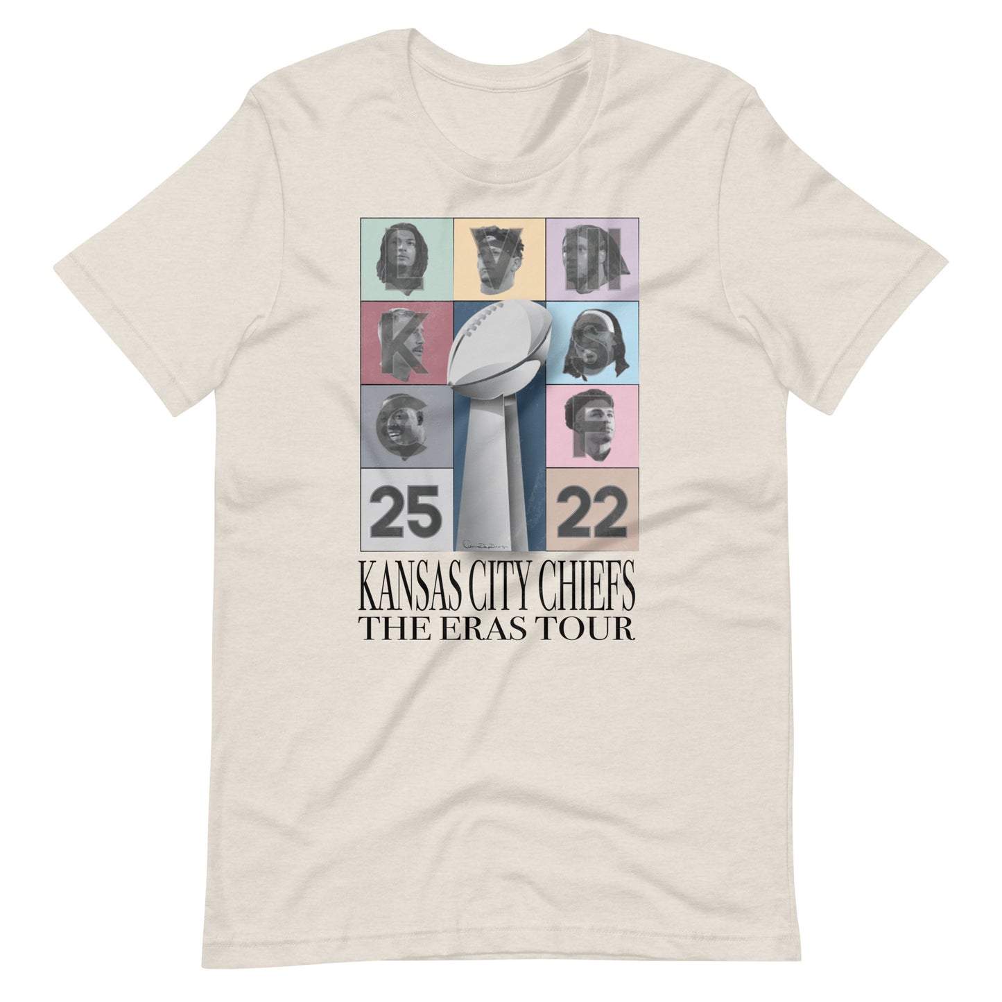 Super Bowl Eras Tour Lombardi Trophy Unisex t-shirt