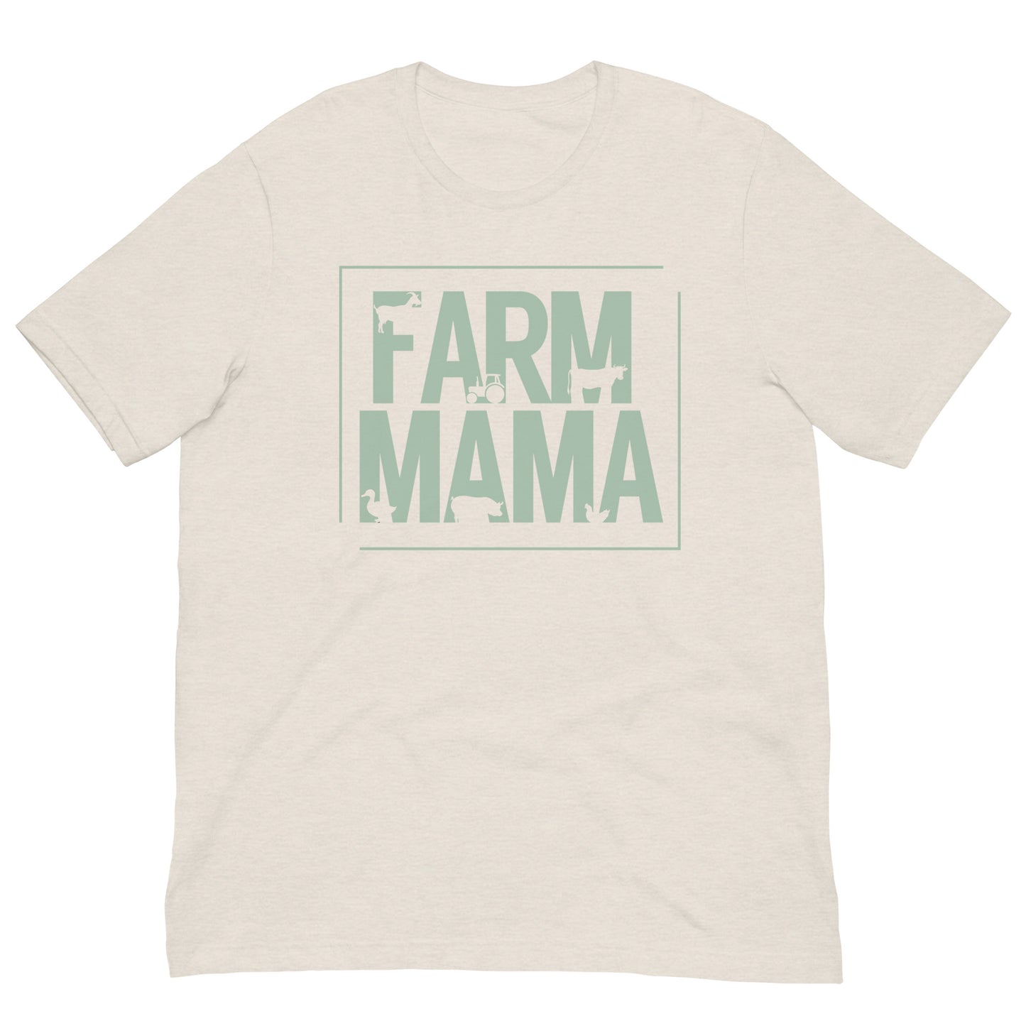 Farm Mama Animal Cut-out Unisex t-shirt