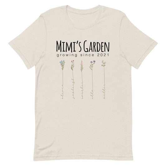 Mimi's Garden Unisex t-shirt