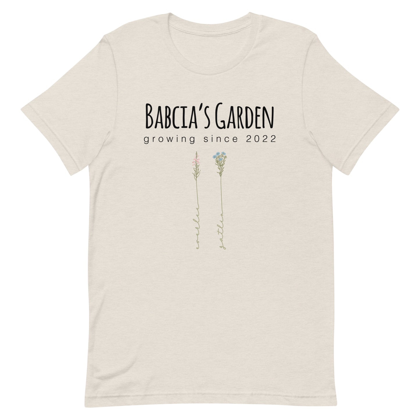 Babcia's Garden Unisex t-shirt