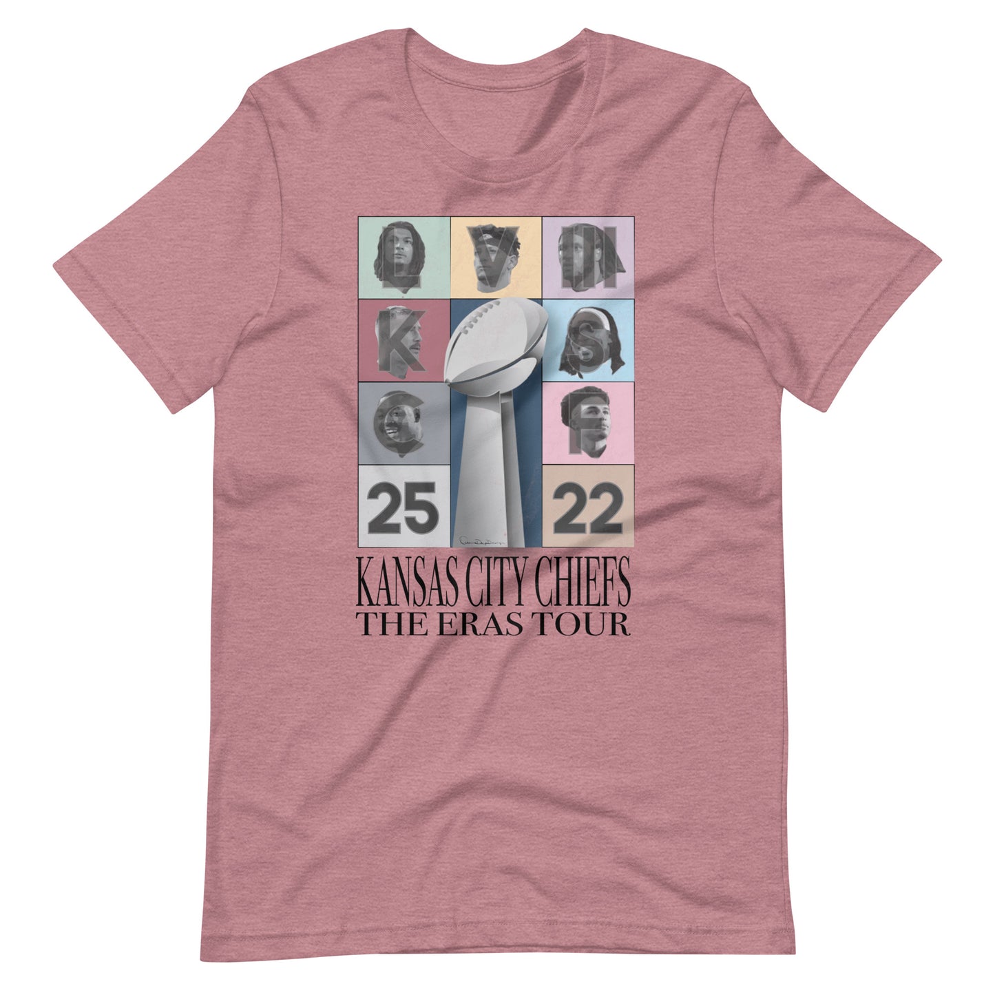 Super Bowl Eras Tour Lombardi Trophy Unisex t-shirt