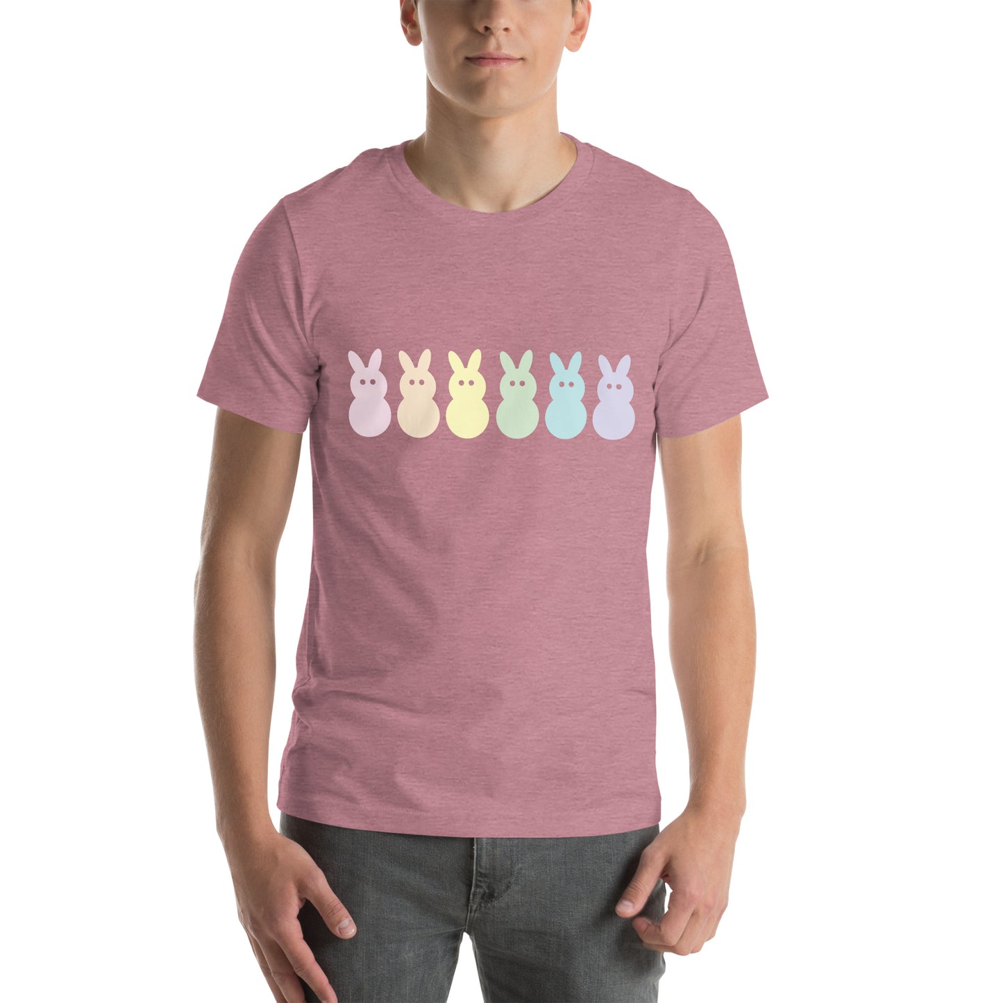 Pastel Easter Bunny Peeps Unisex t-shirt