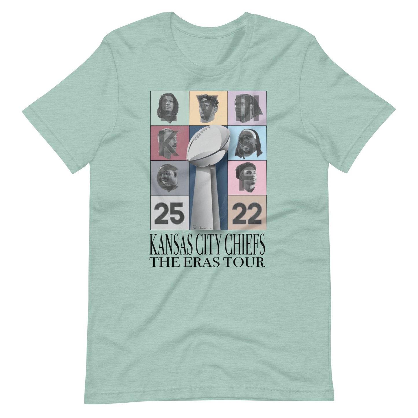 Super Bowl Eras Tour Lombardi Trophy Unisex t-shirt