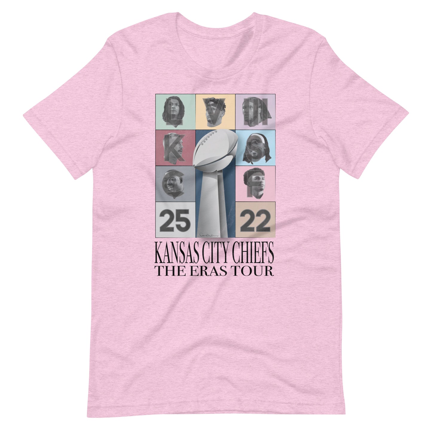 Super Bowl Eras Tour Lombardi Trophy Unisex t-shirt