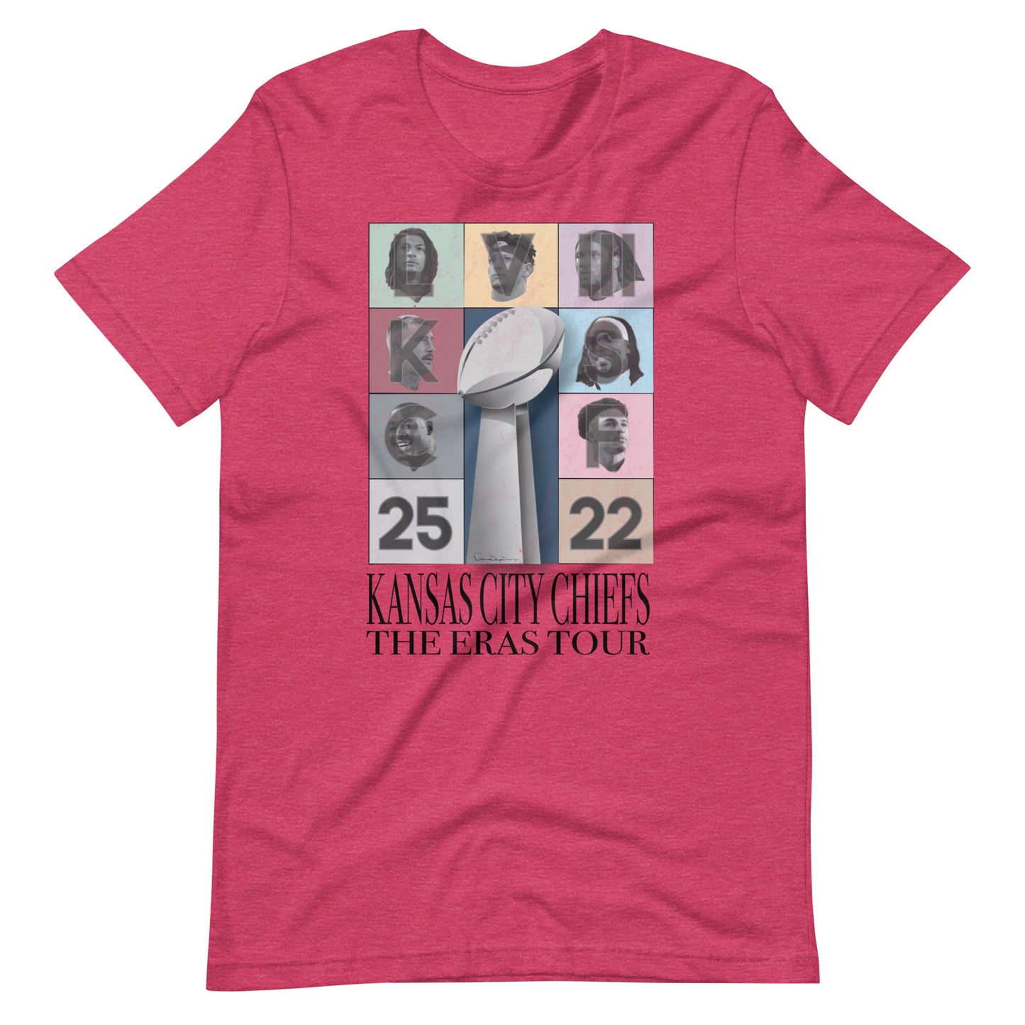 Super Bowl Eras Tour Lombardi Trophy Unisex t-shirt