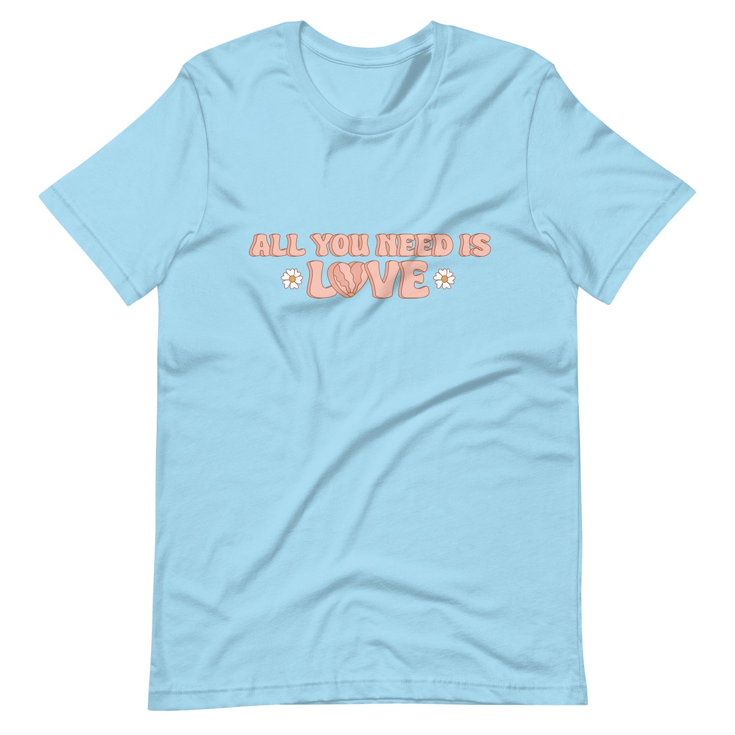 All You Need Is Love Retro Unisex t-shirt