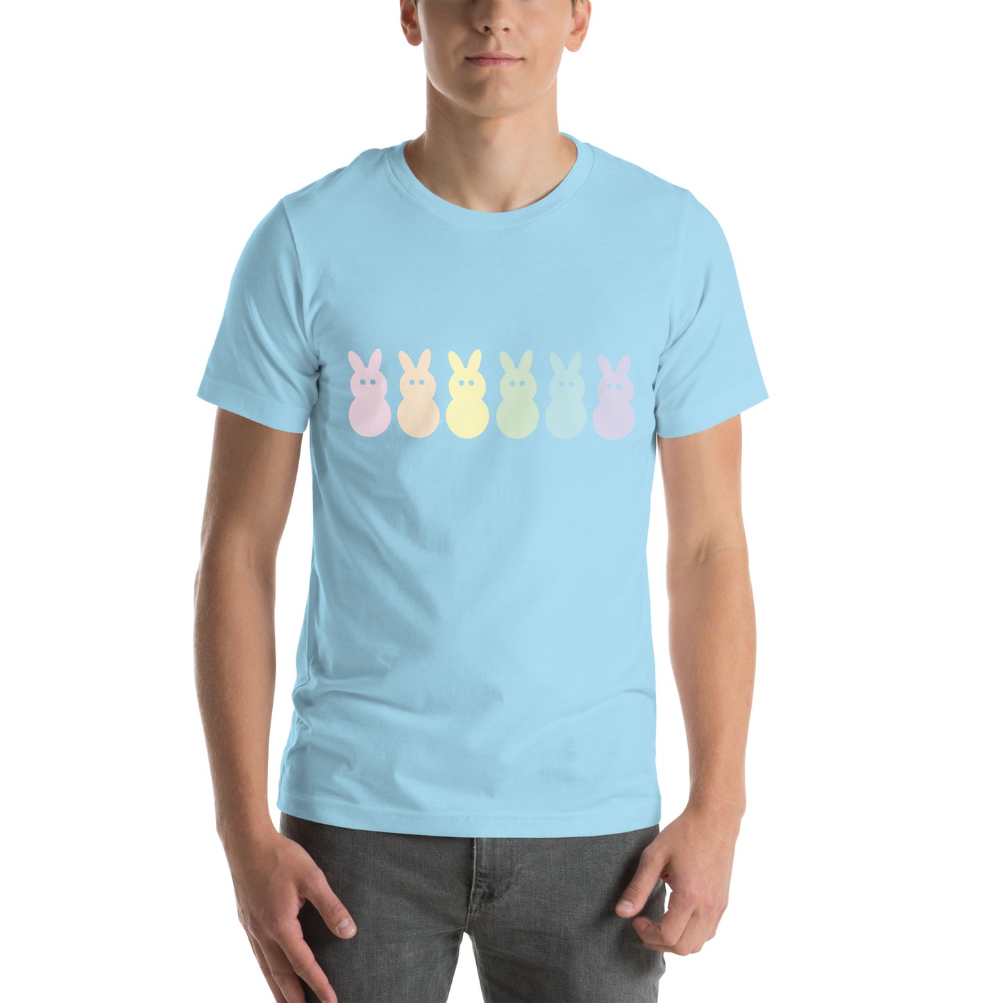 Pastel Easter Bunny Peeps Unisex t-shirt