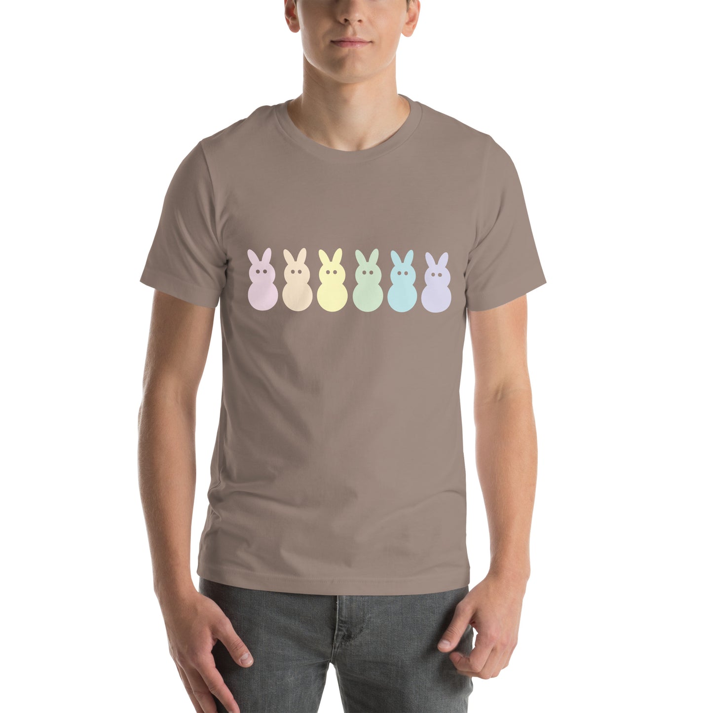 Pastel Easter Bunny Peeps Unisex t-shirt