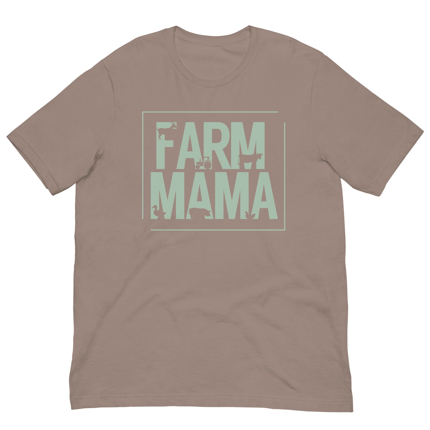 Farm Mama Animal Cut-out Unisex t-shirt