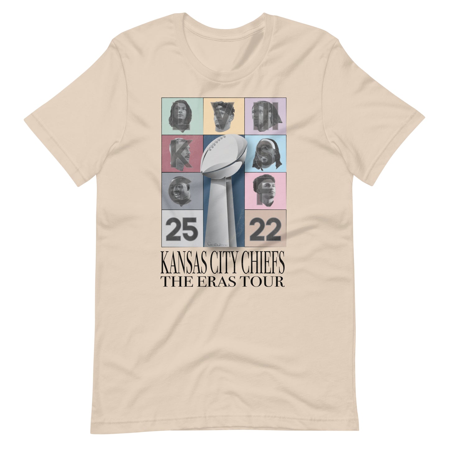 Super Bowl Eras Tour Lombardi Trophy Unisex t-shirt