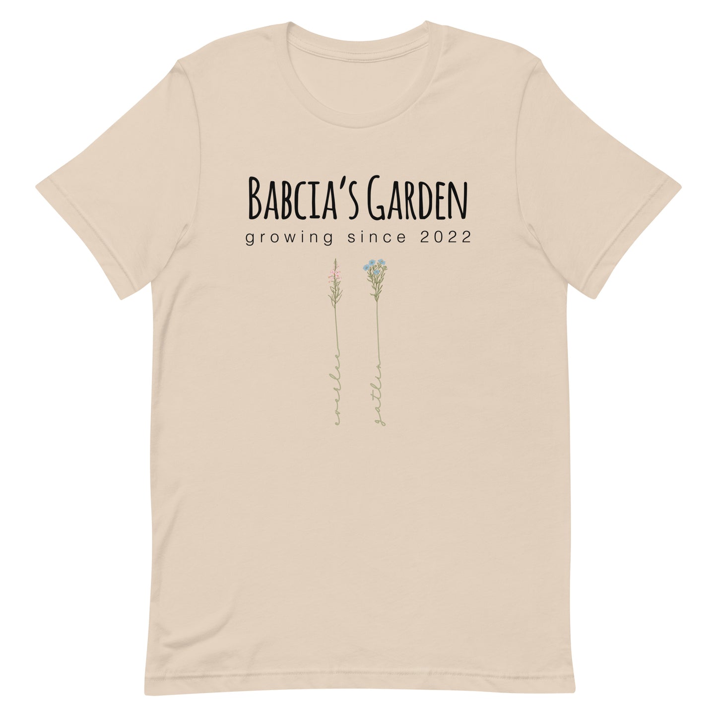 Babcia's Garden Unisex t-shirt