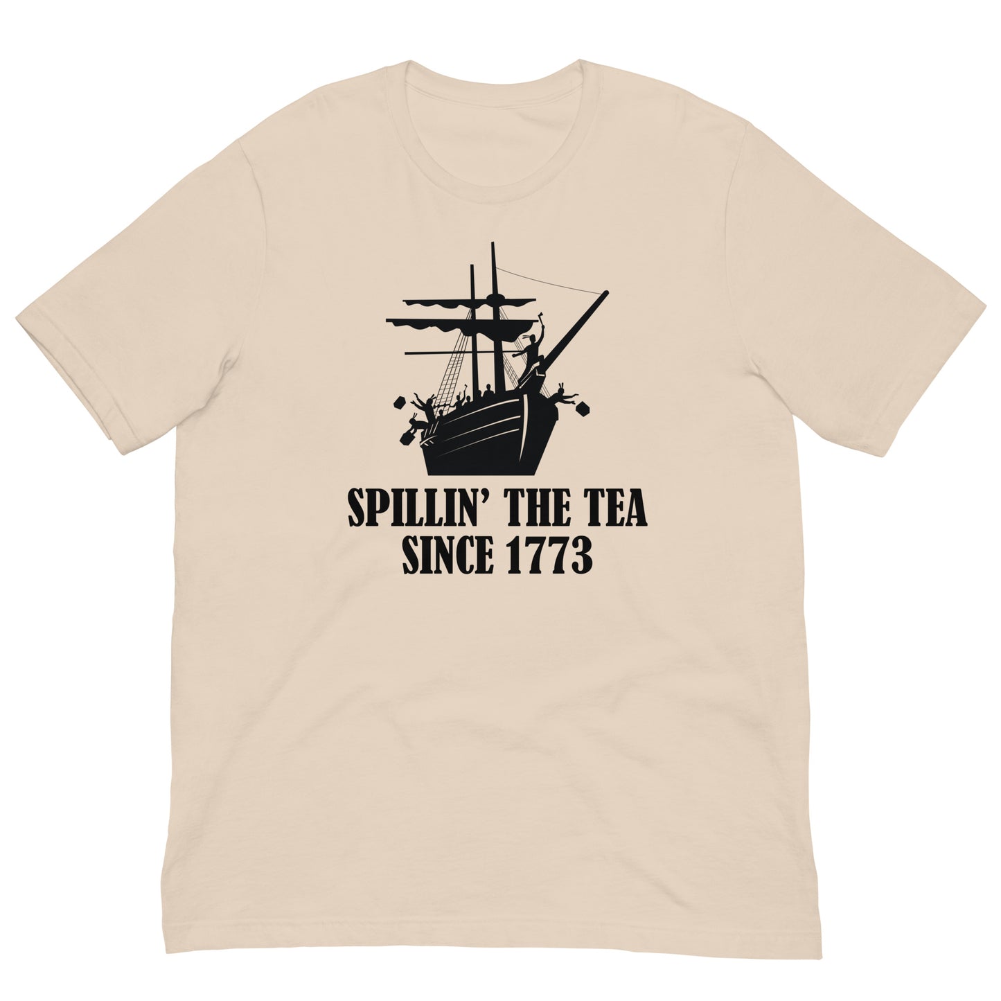 Spillin' the Tea Since 1773 Unisex t-shirt