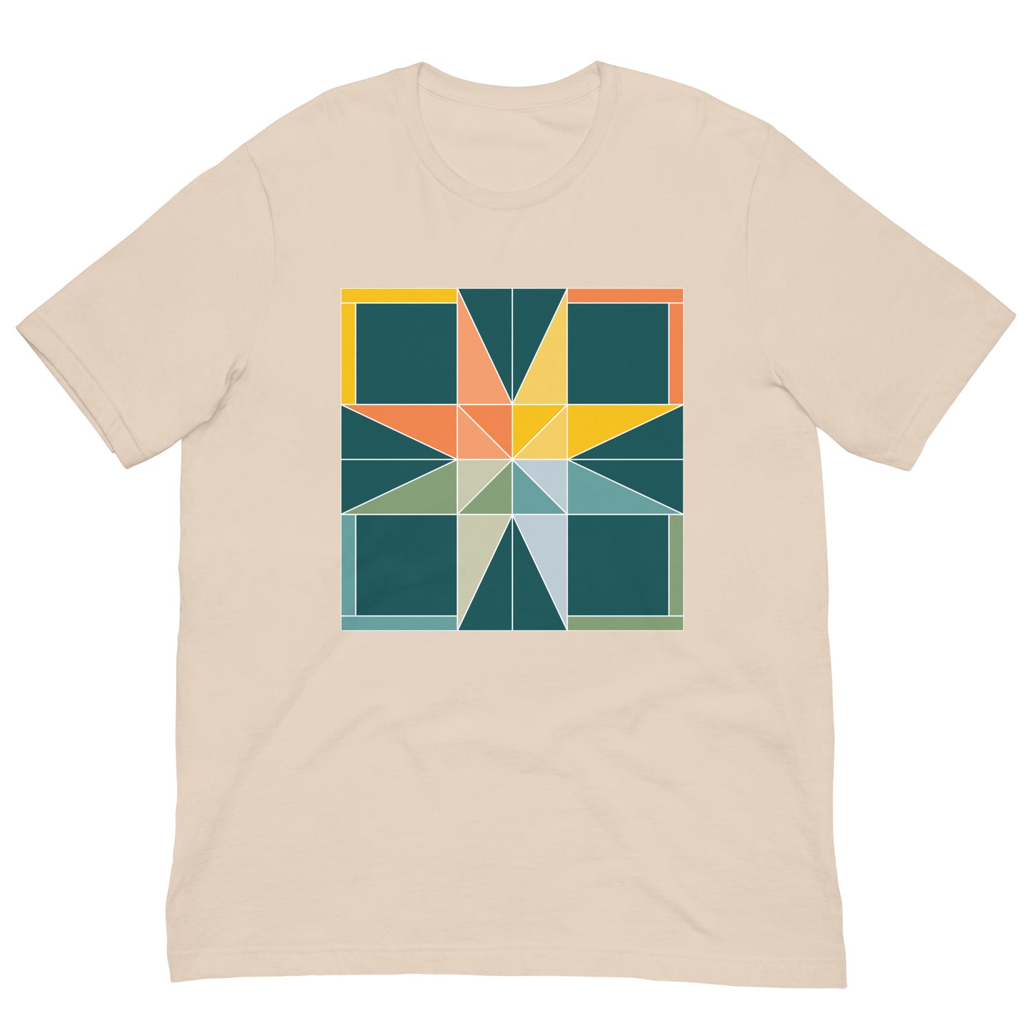 Quilt Block Unisex t-shirt