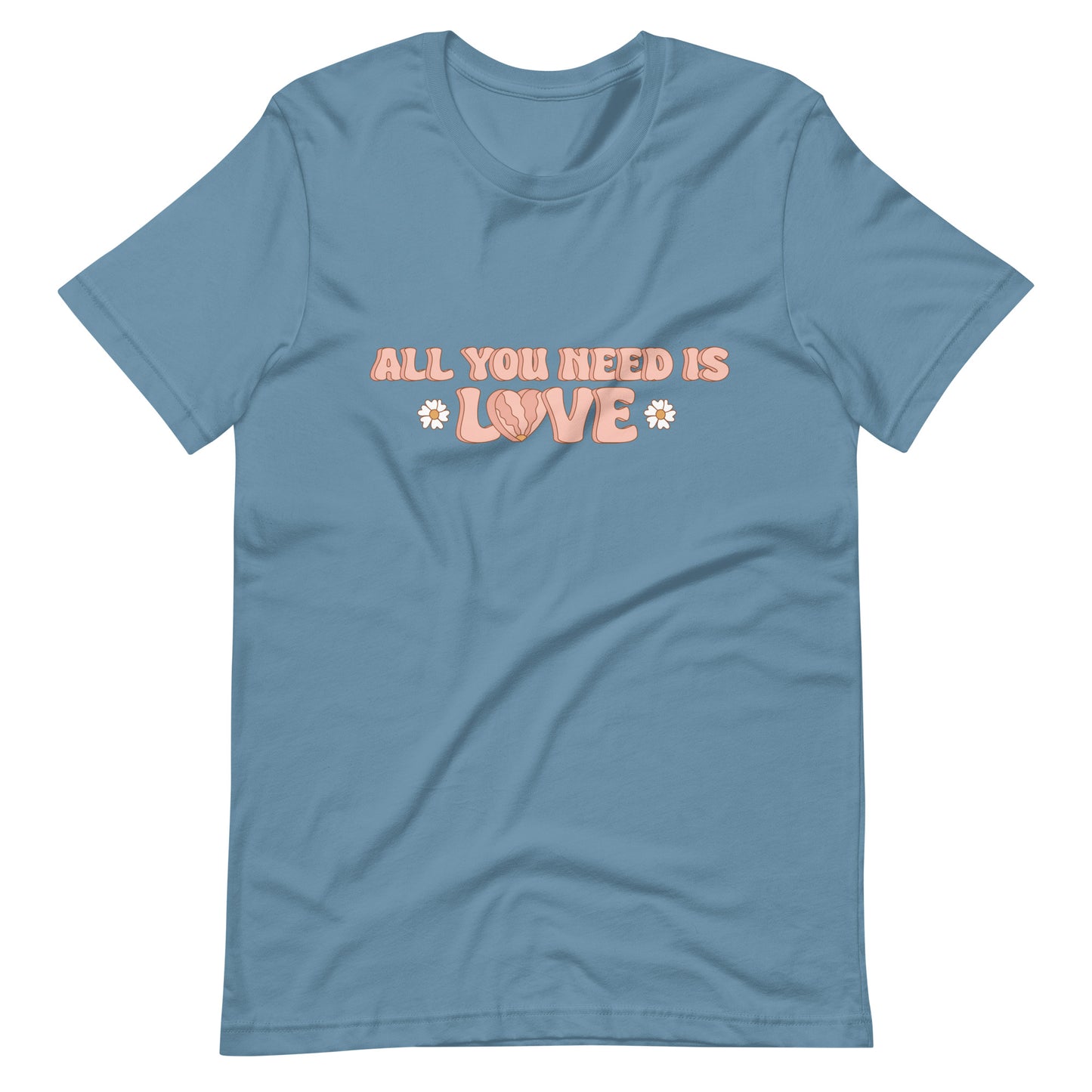 All You Need Is Love Retro Unisex t-shirt