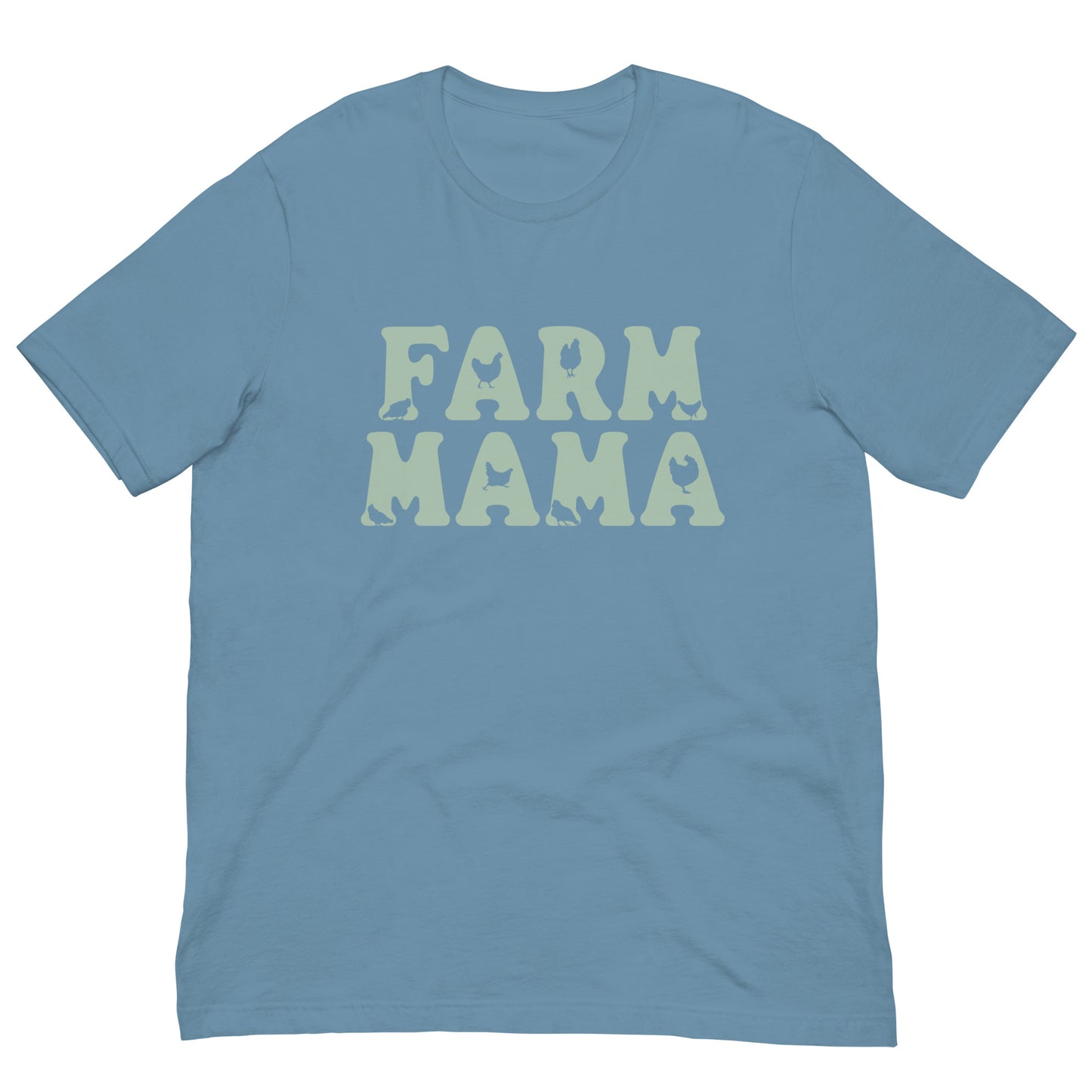 Farm Mama Chicken Cut-out Unisex t-shirt