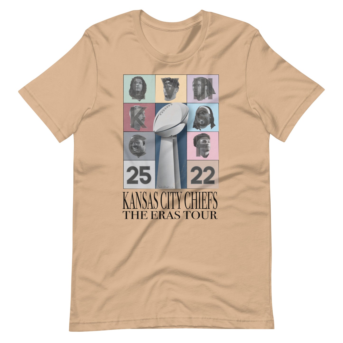 Super Bowl Eras Tour Lombardi Trophy Unisex t-shirt