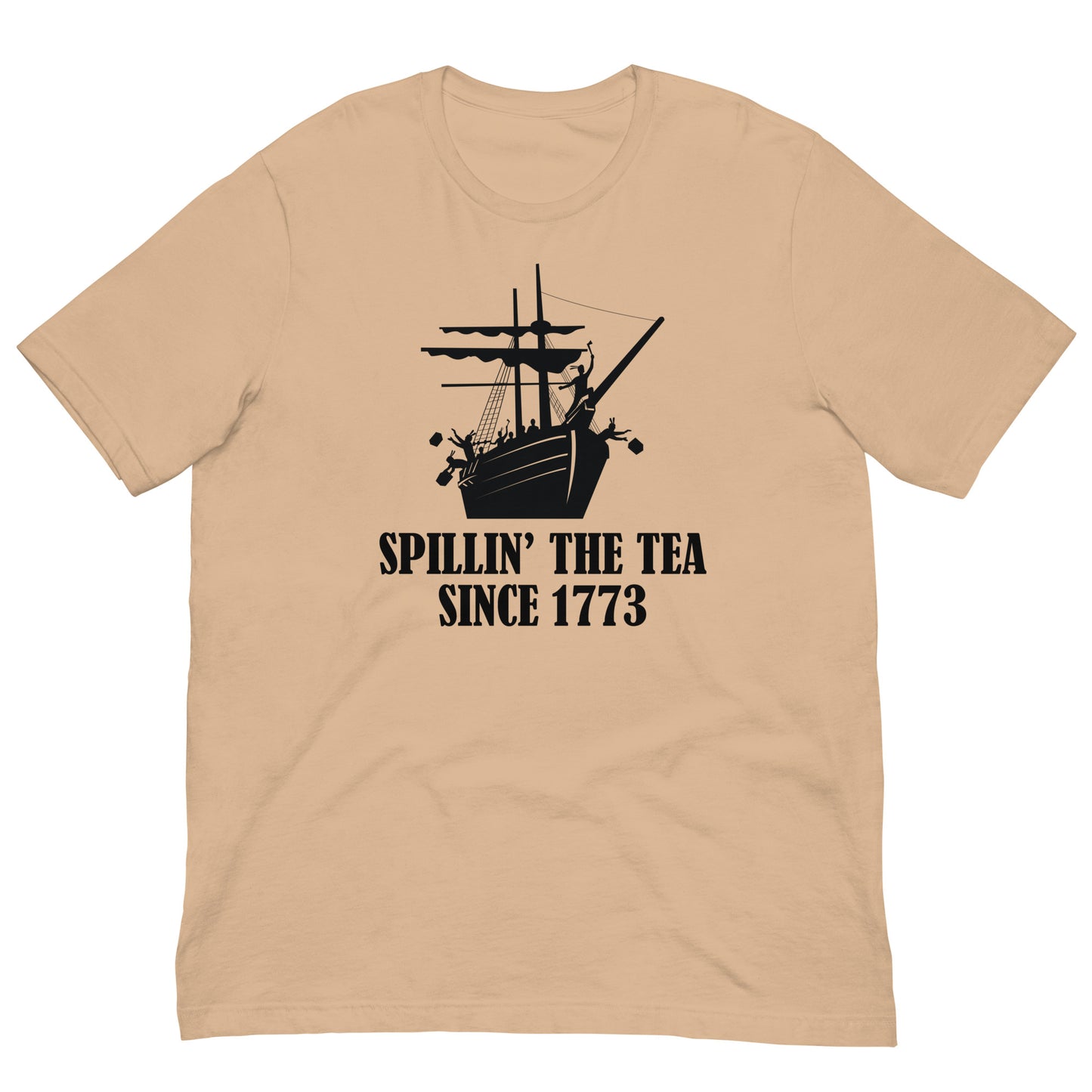 Spillin' the Tea Since 1773 Unisex t-shirt