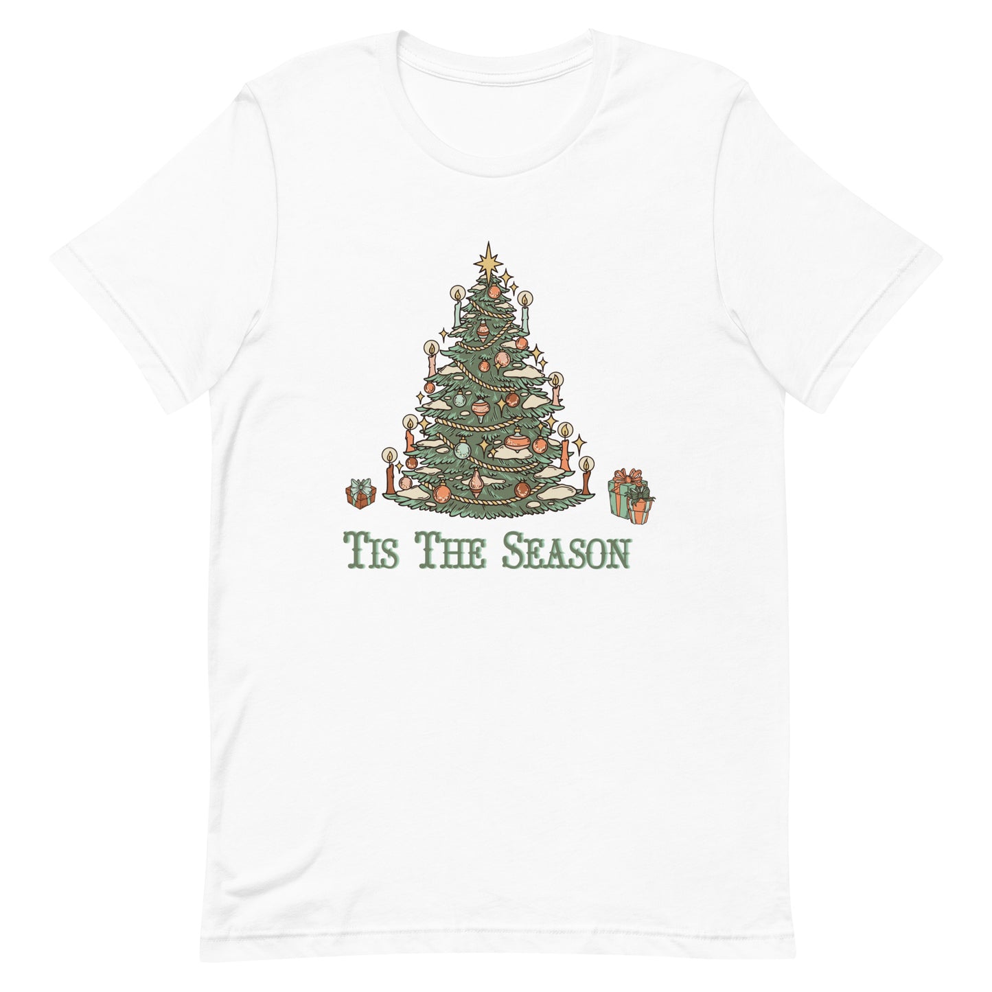 Tis the Season Christmas Tree Unisex t-shirt