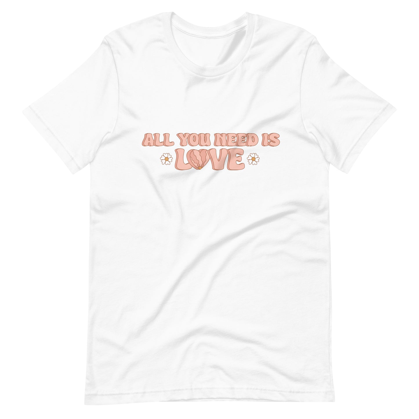 All You Need Is Love Retro Unisex t-shirt