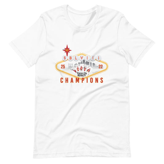 Super Bowl Vegas Royal Flush Unisex t-shirt