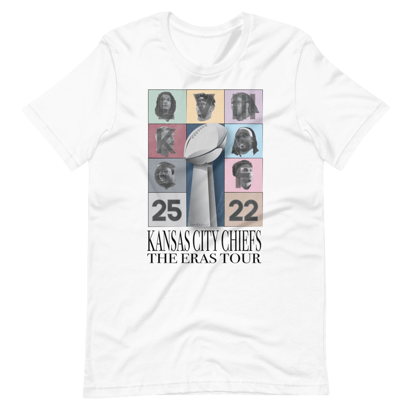 Super Bowl Eras Tour Lombardi Trophy Unisex t-shirt